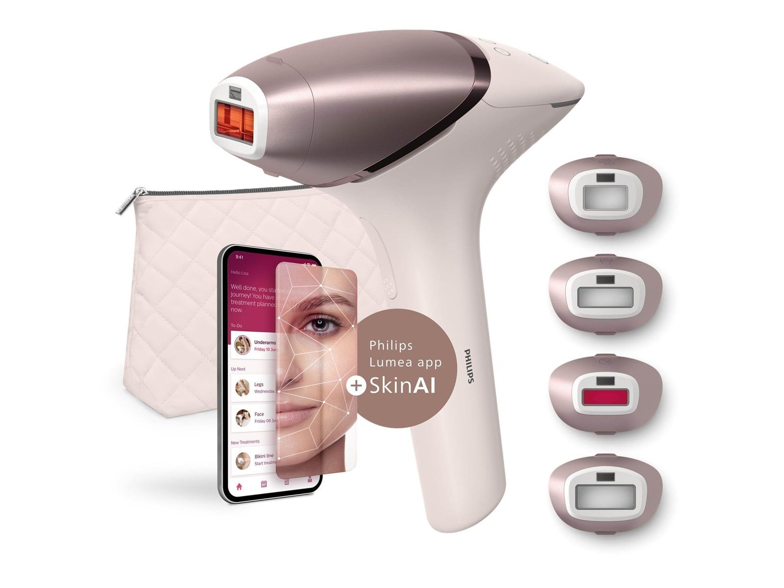 Philips Lumea IPL 9900 valoepilaattori