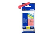 Paperit, valokuvapaperit ja tarrat - Brother TZ441 / TZe-441 Black on Red Ribbon (18mm x 8m) - TZe441