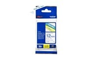 Paperit, valokuvapaperit ja tarrat - Brother Teippi veli 12 mm sininen/valkoinen - TZ233