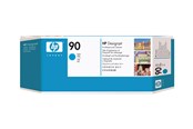 Mustepatruunat, värikasetit ja lisävarusteet - HP 90 / C5055A tulostuspään puhdistusaine - C5055A