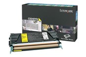 Mustepatruunat, värikasetit ja lisävarusteet - Lexmark C5240YH Toner Yellow - Laser värikasetti Keltainen - C5240YH
