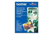 Paperit, valokuvapaperit ja tarrat - Brother BP 60MA Mattapintainen mustesuihkupaperi - BP60MA