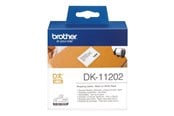 Paperit, valokuvapaperit ja tarrat - Brother DK-11202 - Black On White - 62 x 100 mm 300 label(s) - DK-11202