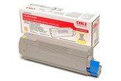 Mustepatruunat, värikasetit ja lisävarusteet - OKI 43381905 Toner Keltainen - Laser värikasetti Keltainen - 43381905