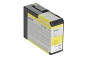 Mustepatruunat, värikasetit ja lisävarusteet - Epson T5804 Keltainen - Mustepatruuna Keltainen - C13T580400