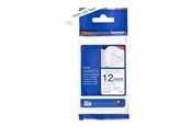 Paperit, valokuvapaperit ja tarrat - Brother TZFA3 - Navy Blue On White - Roll (1.2 cm x 3 m) - TZFA3