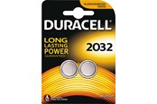 Akut ja Paristot - DURACELL Pitkäkestoinen 3V CR2032 - 2 kpl pakkaus - 203921