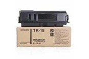 Mustepatruunat, värikasetit ja lisävarusteet - Kyocera TK 18 Toner Black - Laser värikasetti musta - 370QB0KX