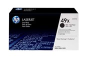 Mustepatruunat, värikasetit ja lisävarusteet - HP 49XD / Q5949XD - Musta Laser Toner - Laser värikasetti musta - Q5949XD