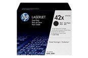 Mustepatruunat, värikasetit ja lisävarusteet - HP 42XD / Q5942XD 2-Pack High Kapasiteetti Musta Toner - Q5942XD