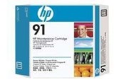 Mustepatruunat, värikasetit ja lisävarusteet - HP 91 huoltokasetti - C9518A