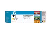 Mustepatruunat, värikasetit ja lisävarusteet - HP 91 Yellow - Mustepatruuna Keltainen - C9469A