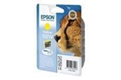Mustepatruunat, värikasetit ja lisävarusteet - Epson T0714 Yellow - Mustepatruuna Keltainen - C13T07144010