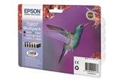 Mustepatruunat, värikasetit ja lisävarusteet - Epson Multipack 6 Väri - C13T08074010