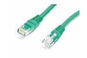 Verkkokaapelit - Roline LAN Cable 3.0m CAT5E UTP.Green - 21.15.0553-50