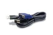 KVM-kaapelit - TRENDnet KVM Cable USB 4.5M - TK-CU15