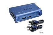 KVM-kytkimet - TRENDnet 2-portin USB KVM-kytkin / Kaapelit - TK-207K