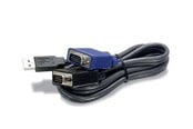 KVM-kaapelit - TRENDnet USB KVM Cable 3.1M - TK-CU10