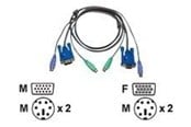 KVM-kaapelit - ATEN Mikro-ohut? 1,8 metrin KVM-kaapeli - 2L-5002PC