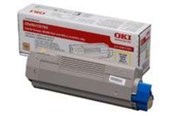 Mustepatruunat, värikasetit ja lisävarusteet - OKI 43872305 Toner Keltainen - Laser värikasetti Keltainen - 43872305