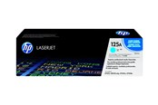 Mustepatruunat, värikasetit ja lisävarusteet - HP 125A / CB541A syaani värikasetti - Laser värikasetti Syaani - CB541A