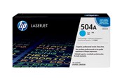 Mustepatruunat, värikasetit ja lisävarusteet - HP 504A / CE251A Cyan Toner - Laser värikasetti Syaani - CE251A