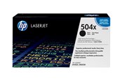 Mustepatruunat, värikasetit ja lisävarusteet - HP 504X / CE250X High Capacity Black Toner - Laser värikasetti musta - CE250X
