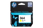 Mustepatruunat, värikasetit ja lisävarusteet - HP 364 / CB320EE Keltainen Ink - CB320EE