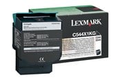 Mustepatruunat, värikasetit ja lisävarusteet - Lexmark C544X1KG Toner Musta - Laser värikasetti musta - C544X1KG
