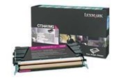 Mustepatruunat, värikasetit ja lisävarusteet - Lexmark C736H1MG Toner - Laser värikasetti Magenta - C736H1MG
