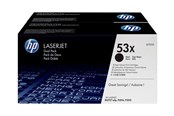 Mustepatruunat, värikasetit ja lisävarusteet - HP 53X / Q7553XD - Black Laser Toner - Laser värikasetti musta - Q7553XD