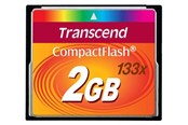 Muistikortti - Transcend Compact Flash 133x - 50MB/s - 2GB - TS2GCF133