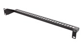Lisätarvikkeet - Deltaco Cable support for 19" mounting 1U Black - 19-1