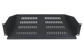 Räkit - Rack - Deltaco 19 tuuman nopea hylly 2U 367mm syvä. - 19-FH20