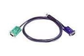 KVM-kaapelit - ATEN KVM-kabel SPHD15 han til HD15 han - 2L-5203U