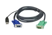 KVM-kaapelit - ATEN KVM-kaapeli SPHD15 uros HD15 uros - 2L-5205U