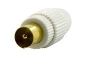 Muut kaapelit - Deltaco Antennestik 9.5mm han - DEL-664