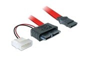 SATA & ATA kaapelit - DeLOCK Slimline SATA & Power cable 30 - 84390