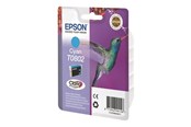 Mustepatruunat, värikasetit ja lisävarusteet - Epson T0802 - Cyan Ink - 2173289