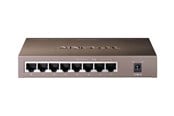 Kytkimet - TP-Link TL-SF1008P 8-porttinen 10/100Mbps pöytäkytkin, jossa on neljä PoE-porttia (57w9). - TL-SF1008P