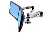 Näytön kiinnitys - Ergotron LX Dual Side-by-Side Arm - 45-245-026