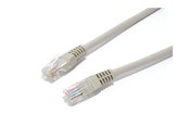 Verkkokaapelit - Roline CAT.6/15 GREY UTP KABEL CAT.6 - 21.15.0945-30
