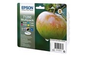 Mustepatruunat, värikasetit ja lisävarusteet - Epson T1295 monipakkaus 4 kpl Musta/Keltainen/Syaani/Magenta - Mustepatruuna Musta, Syaani, Magenta, Keltainen - C13T12954012