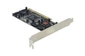 Ohjainkortit - DeLOCK 4xS-ATA -ohjain RAID:lle PCI-liitäntään - 70154