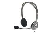 Kuulokkeet - Logitech H110 Stereo Headset - Grey - 981-000271