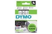 Paperit, valokuvapaperit ja tarrat - DYMO D1 -teipit, 9 mm x 7 m, musta teksti kirkkaalle, itseliimautuvat teipit LabelManager-tarratulostimille, aito - 40910