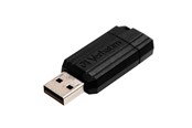 USB-tikku - Verbatim PinStripe - Musta - 32GB - USB-tikku - 49064