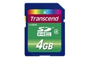 Muistikortti - Transcend SDHC Std Class 4 - 4GB - TS4GSDHC4