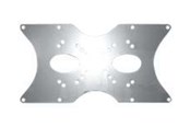 Seinäkiinnitys, AV-kiinnikkeet & AV-kalusteet - Neomounts LCD ophæng -Farve Hopea 75/75 til 400/200 - Max 35 kg - recommended for 52" - FPMA-VESA400