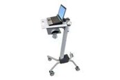 Seinäkiinnitys, AV-kiinnikkeet & AV-kalusteet - Ergotron NeoFlex Kannettava tietokone Cart - Max 6.8 kg - recommended for - 24-205-214